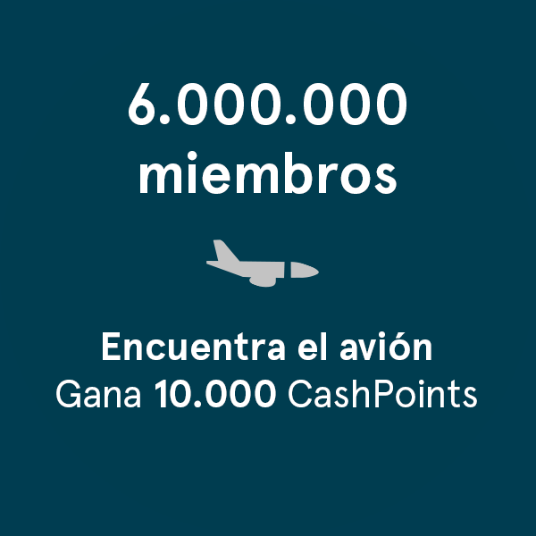 Plane Spotting. Win 10,000 CashPoints competition banner